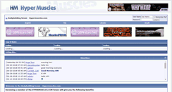 Desktop Screenshot of hypermuscles.com